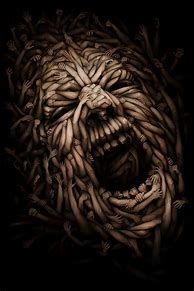 Image result for Scary Humanoid Art