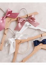 Image result for Wedding Dress Hanger for Bride