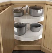 Image result for Lazy Susan in Cabinet