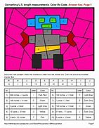 Image result for Customary Units Worksheet