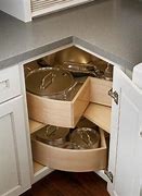 Image result for Wall Corner Cabinet with Lazy Susan