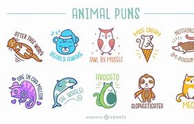 Image result for cute pun animal