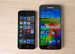 Image result for iPhone 6 Compared to Galaxy S5