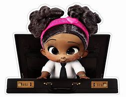 Image result for African American Boss Baby Girl SVG