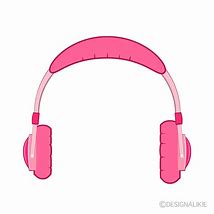 Image result for Pink Headphones Clip Art