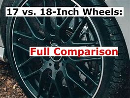 Image result for 18 vs 17" Wheels Corolla