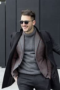 Image result for Turtleneck Fashion Men