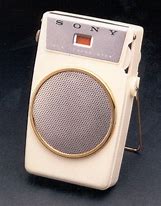 Image result for Old Sony Transistor Radio