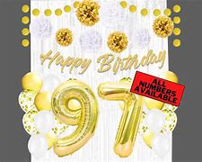 Image result for 97th Birthday Decorations