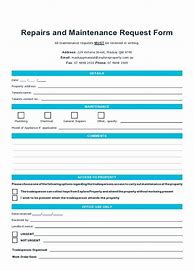 Image result for Apartment Maintenance Work Order Template