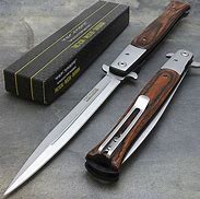 Image result for Knife Retractable Blade Spring Combat