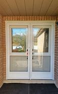 Image result for Double Door Storm Door Kit