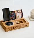 Image result for Wooden Wireless Phone Charger