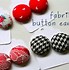 Image result for DIY Dangle Fabric Button Earrings