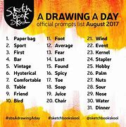 Image result for August Art Prompts