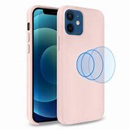 Image result for iPhone 12 Silicone Case Pink Cover