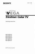Image result for Sony Trinitron 3/8 Inch