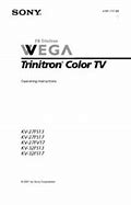 Image result for Sony Trinitron KV-27FS120