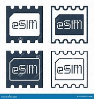Image result for E Sim Icon
