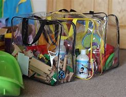 Image result for Clear Plastic Toy Bags