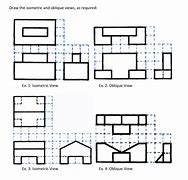 Image result for Isometric and Oblique Drawing