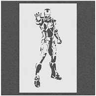 Image result for Iron Man Stencil