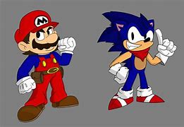Image result for Sonic and Mario 90s
