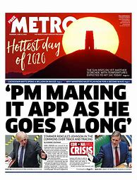 Image result for Metro Newspaper