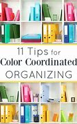 Image result for Color-Coded Organizing