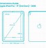 Image result for Standard iPad Size