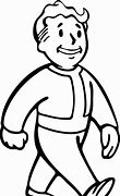 Image result for Black and White Photo of Vault Boy Bobblehead