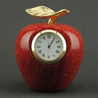 Image result for Crystal Apple Clock