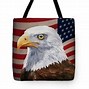 Image result for bald eagle american flag painting