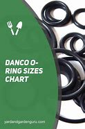 Image result for Danco O-Ring Size Chart