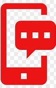Image result for Red Text Message Icon