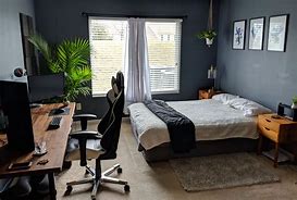 Image result for Long Bedroom Setups