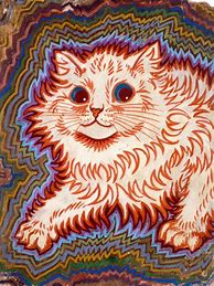 Image result for Louis Wain Psychedelic Cats