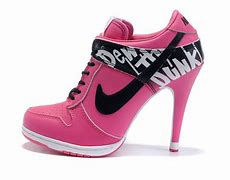 Image result for Nike Dunk High Heel Shoes