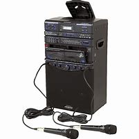 Image result for Dual Cassette Karaoke Machine