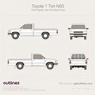 Image result for Toyota Pickup Blueprint