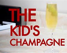Image result for Kids Champagne