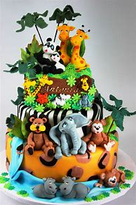 Image result for Animal Themed Cakes for Kids