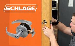 Image result for Schlage Door Lock Installation Kit