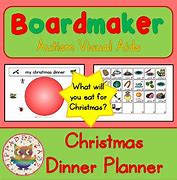 Image result for Boardmaker Symbols Christmas Dinner