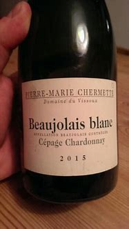 Image result for Pierre Marie Chermette Beaujolais Blanc
