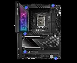 Image result for Asus Republic of Gamers Maximus Z790 Heroes with Graphics Water Backplate