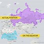 Image result for World Map vs Actual Size