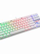 Image result for White Backlit Mechanical Keyboard