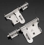 Image result for Heavy Duty Security Metal Slide Gate Latch
