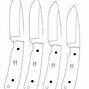 Image result for Kitchen Knife Template